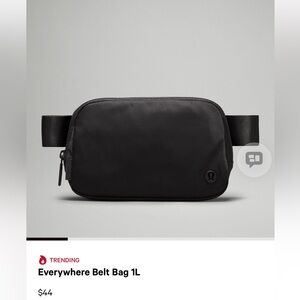Lululemon everywhere belt bag 1L (black)